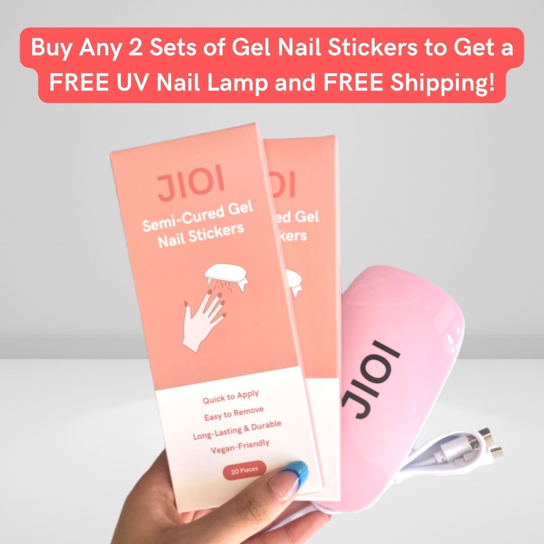 Lavender Field Gel Nail Sticker Kit